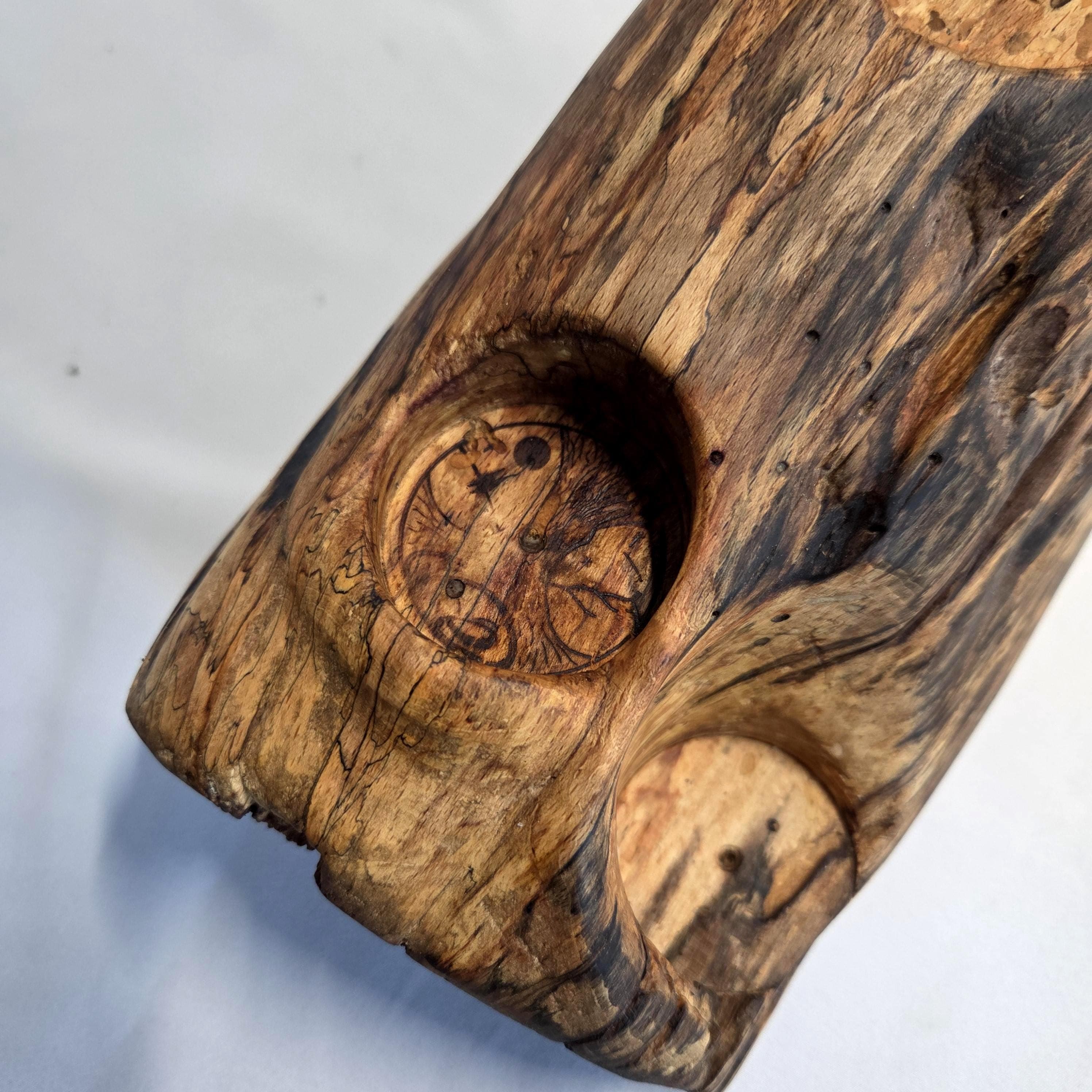 Tealight Holder, made in Wotton-under-Edge, Gloucestershire, by Bough & Burrow - View 9