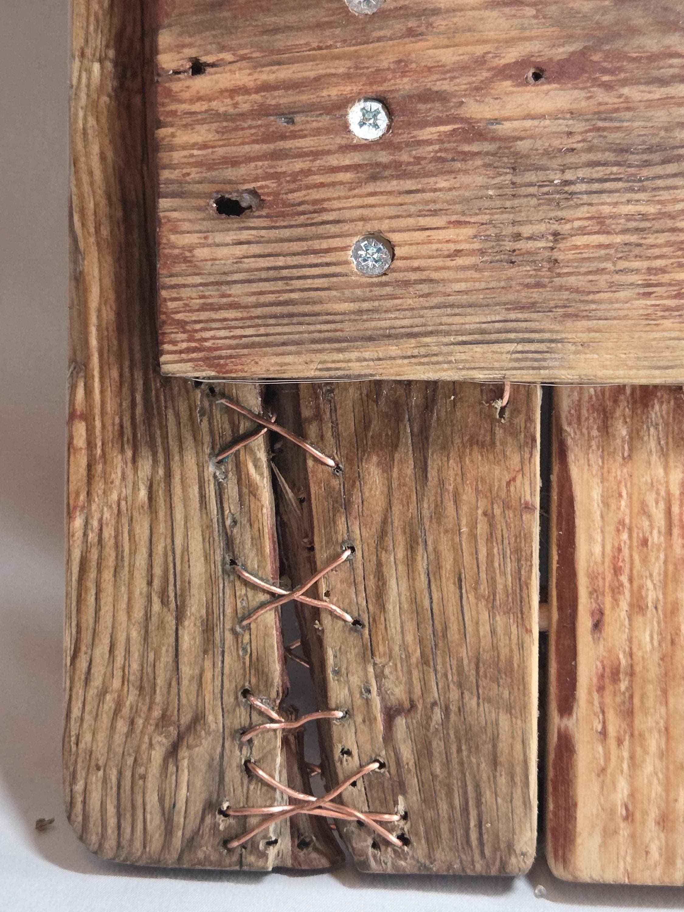 Rustic Wood Slice Wall Art, made in Wotton-under-Edge, Gloucestershire, by Bough & Burrow - View 7