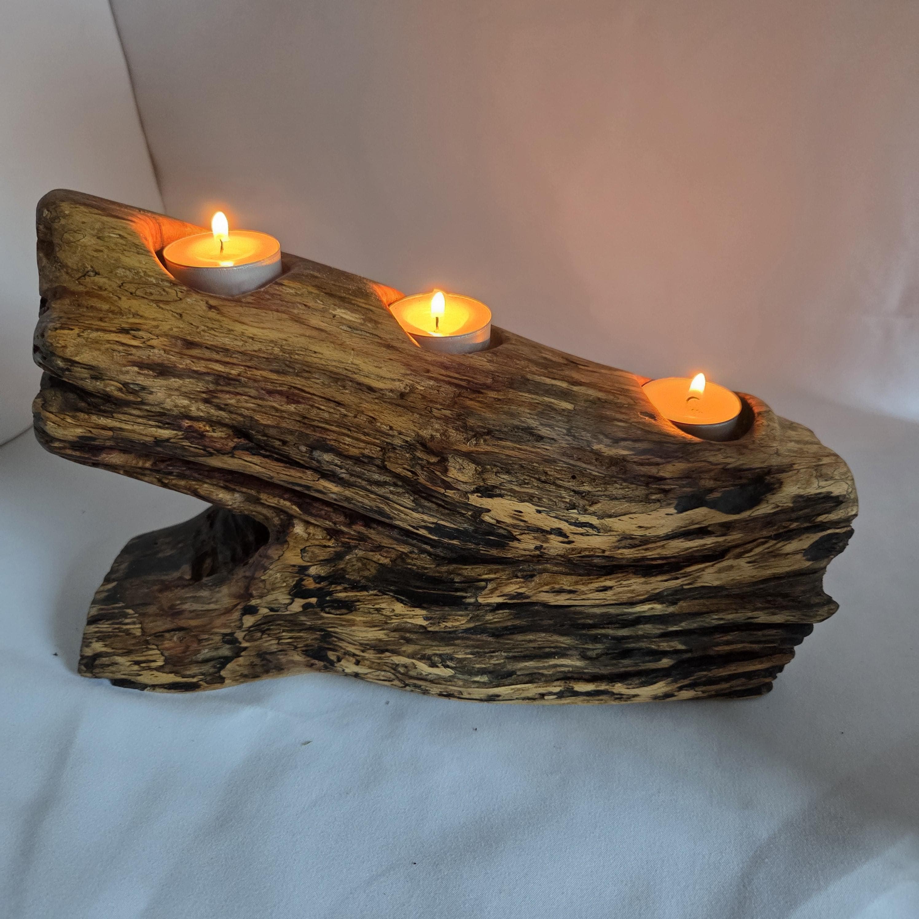 Tealight Holder, made in Wotton-under-Edge, Gloucestershire, by Bough & Burrow - View 7