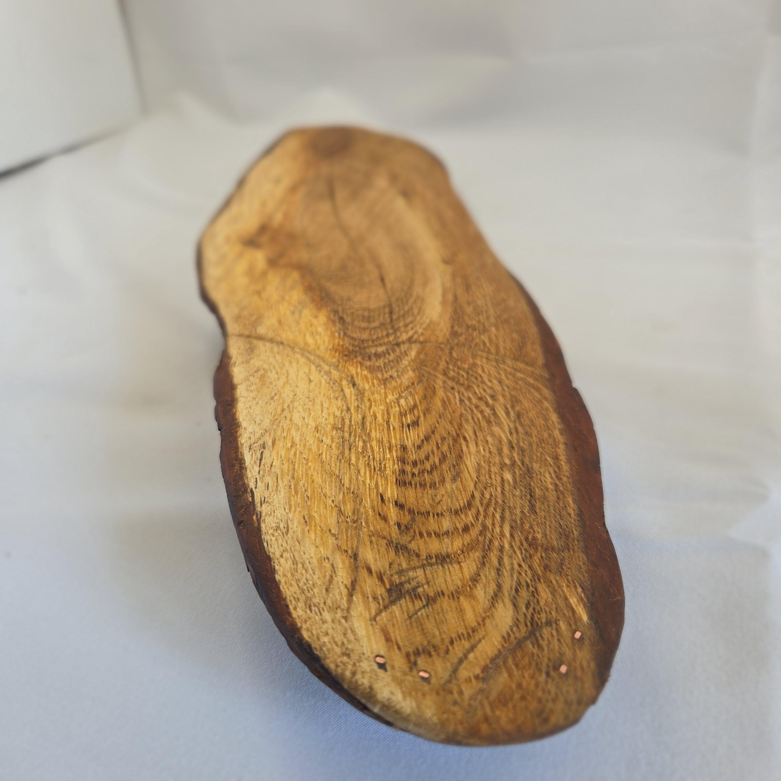 Storm-Fallen Oak 4 Tealight Holder, made in Wotton-under-Edge, Gloucestershire, by Bough & Burrow - View 3