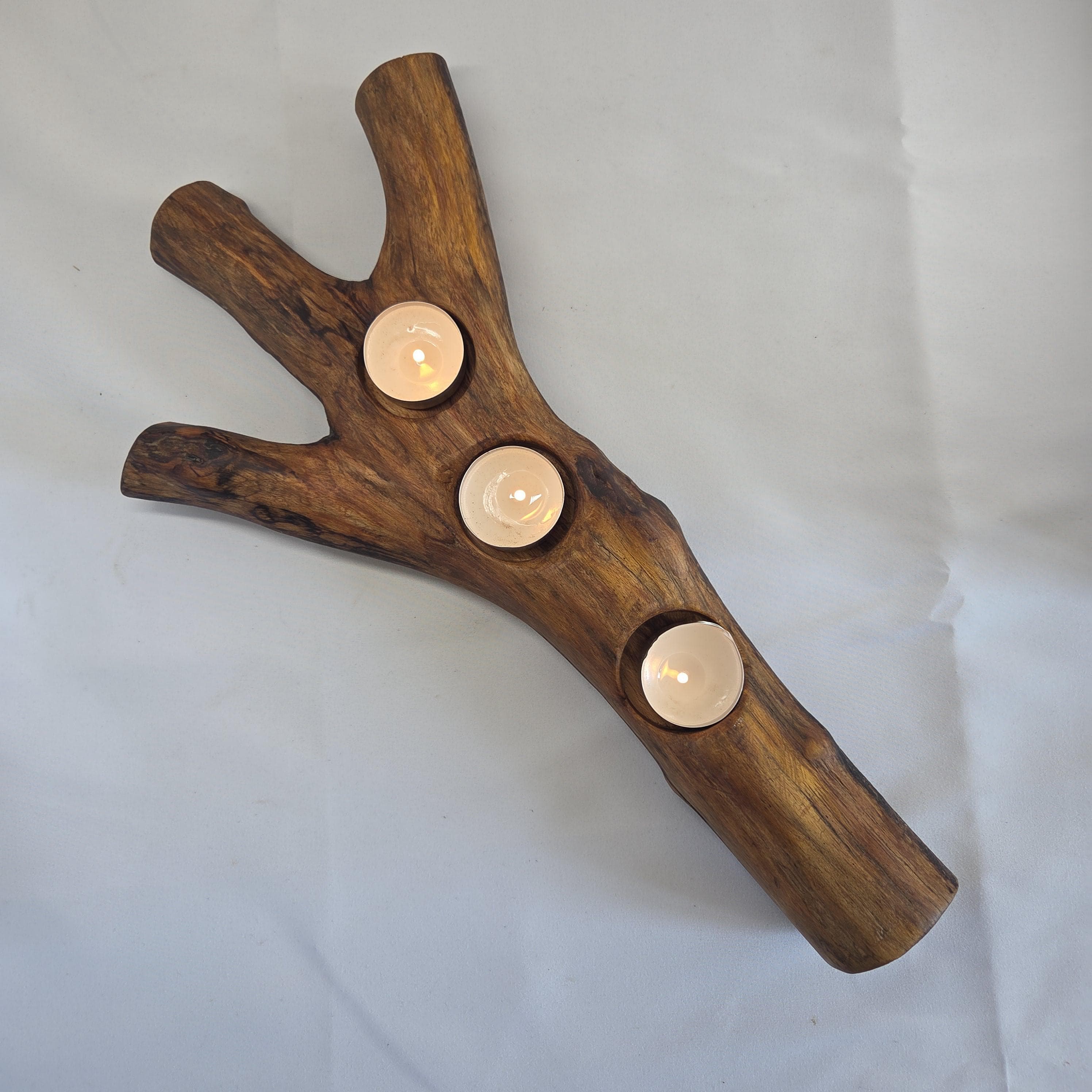 Branch Tealight Holder, made in Wotton-under-Edge, Gloucestershire, by Bough & Burrow