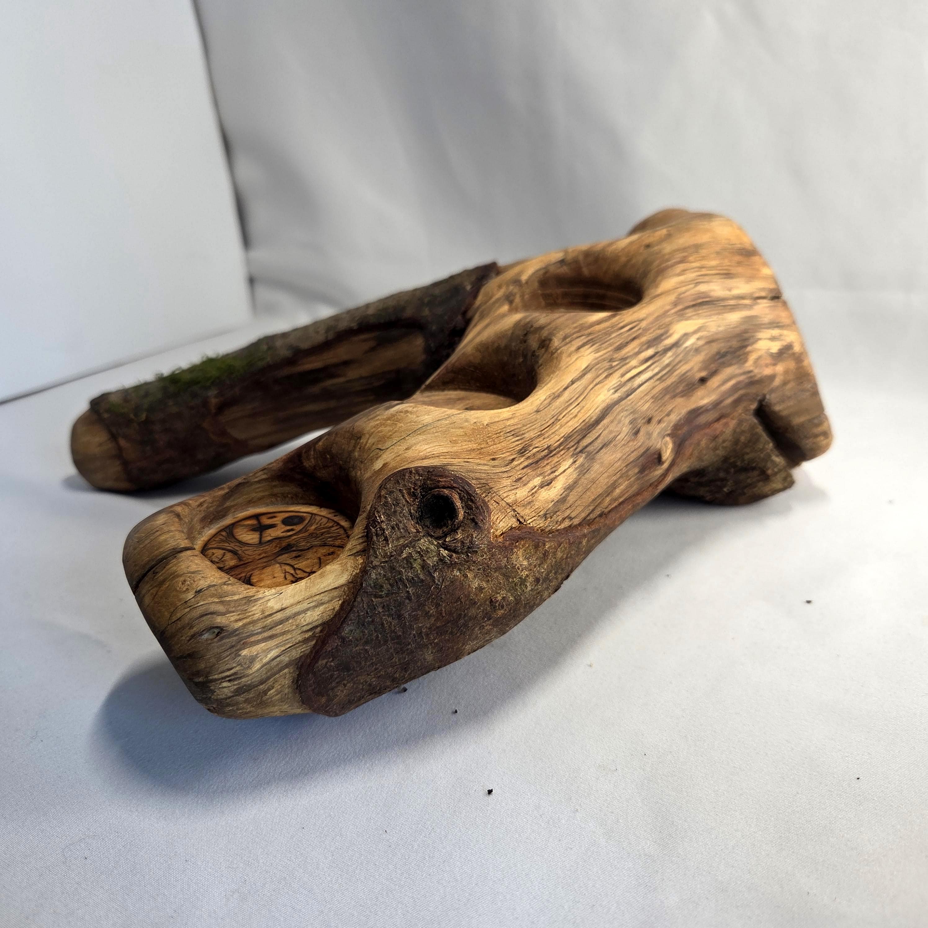 Rustic Tealight Holder, made in Wotton-under-Edge, Gloucestershire, by Bough & Burrow - View 2