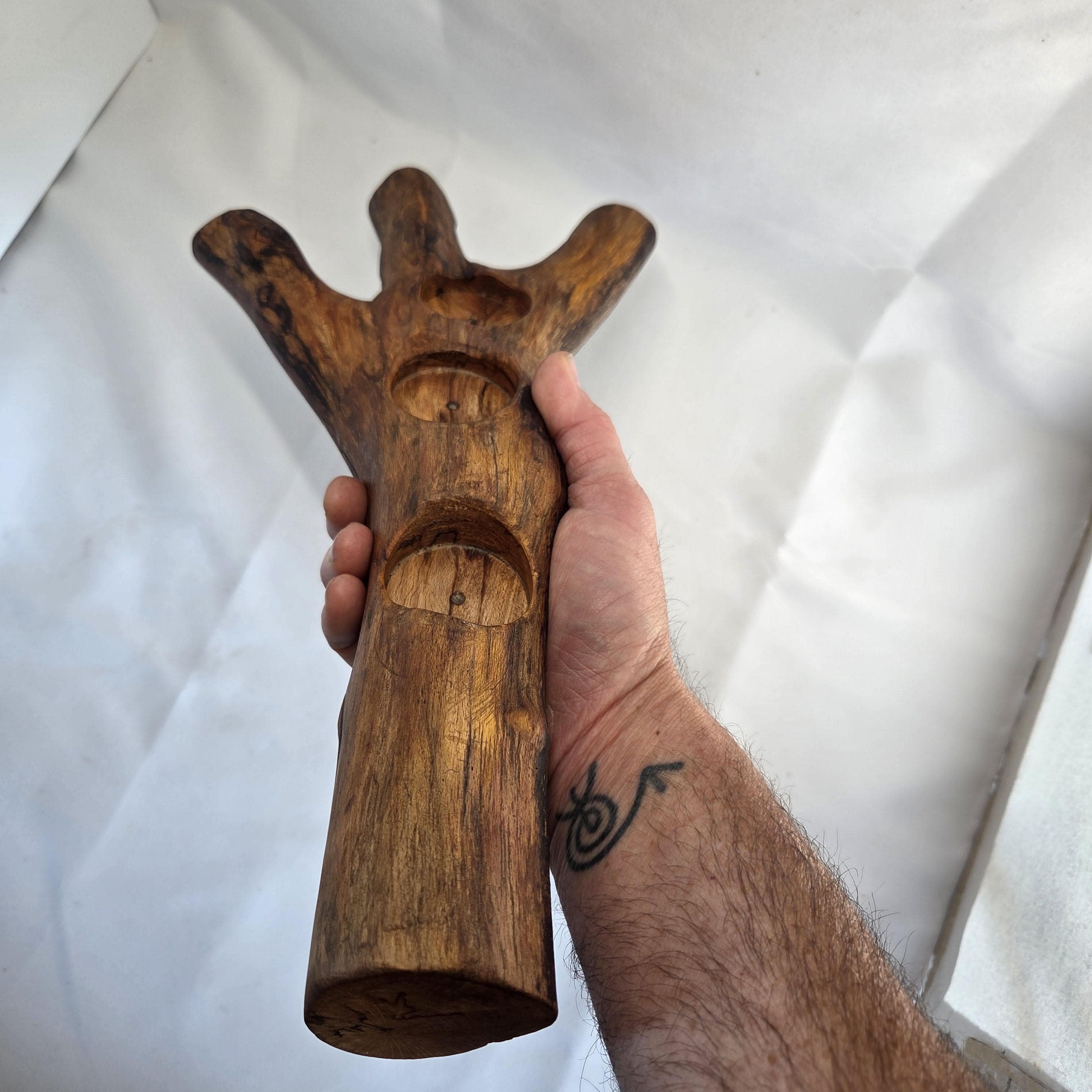 Branch Tealight Holder, made in Wotton-under-Edge, Gloucestershire, by Bough & Burrow - View 9