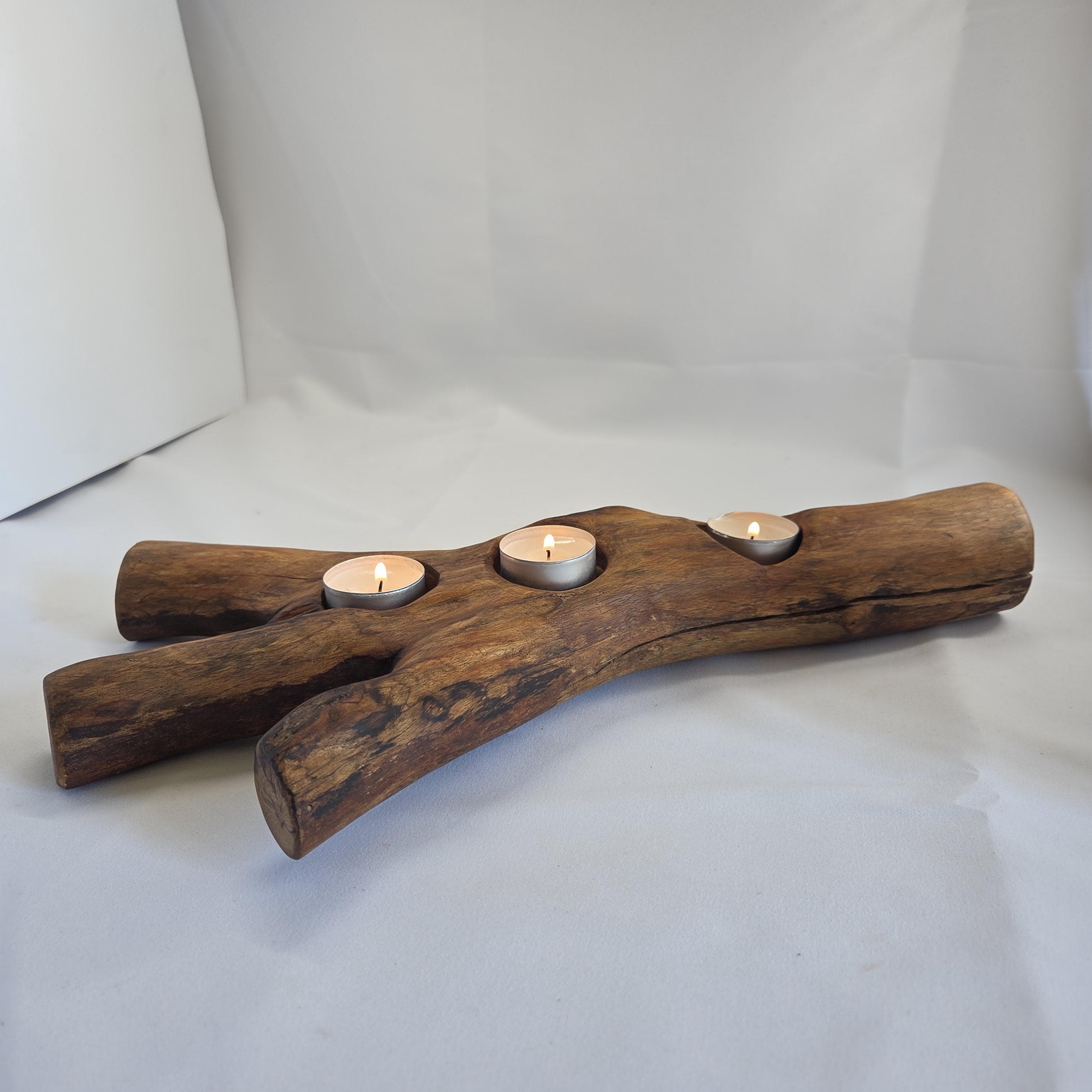 Branch Tealight Holder, made in Wotton-under-Edge, Gloucestershire, by Bough & Burrow - View 3