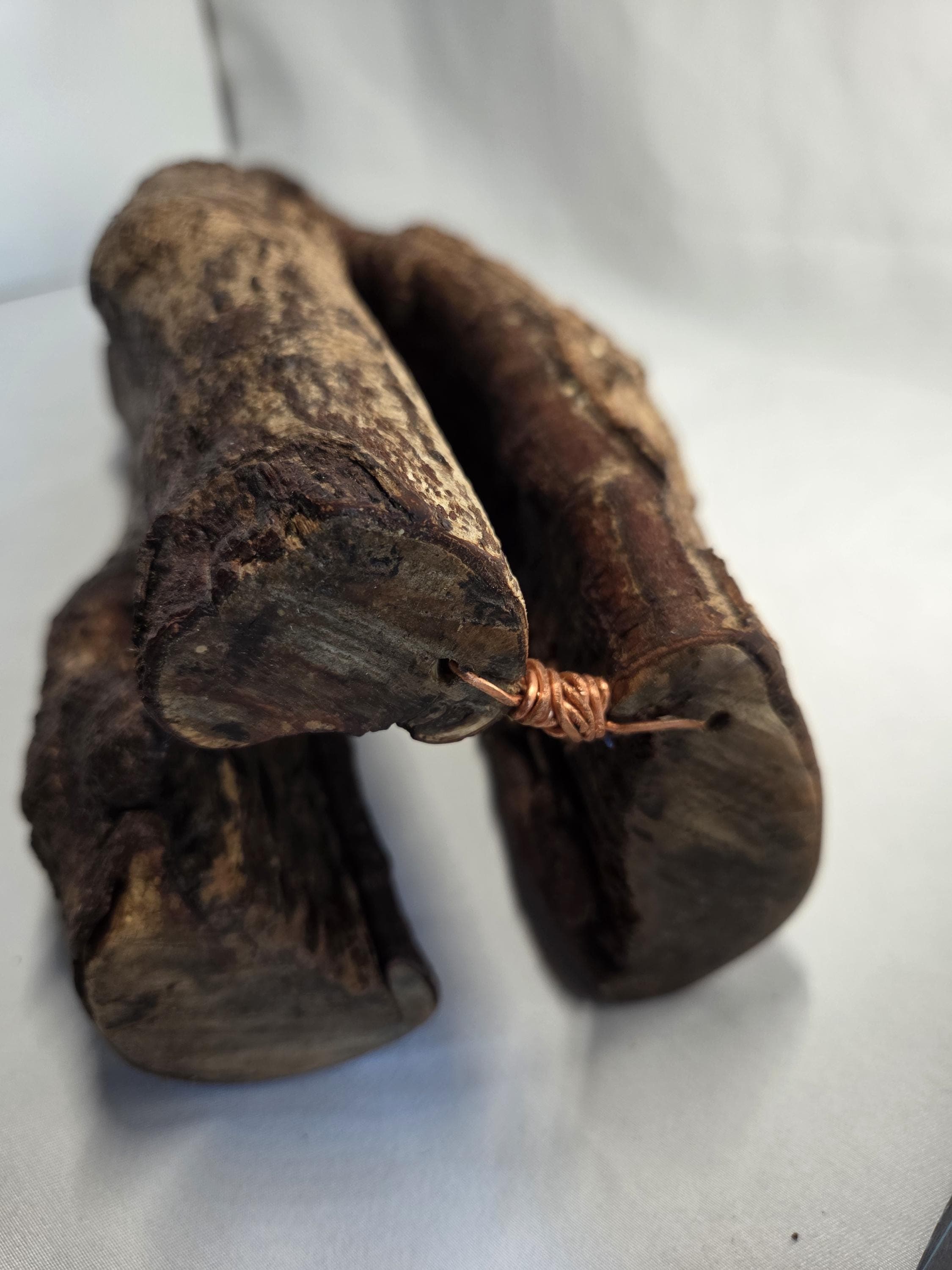 Tealight Holder with Fairy Lights , Hazel, made in Wotton-under-Edge, Gloucestershire, by Bough & Burrow - View 7