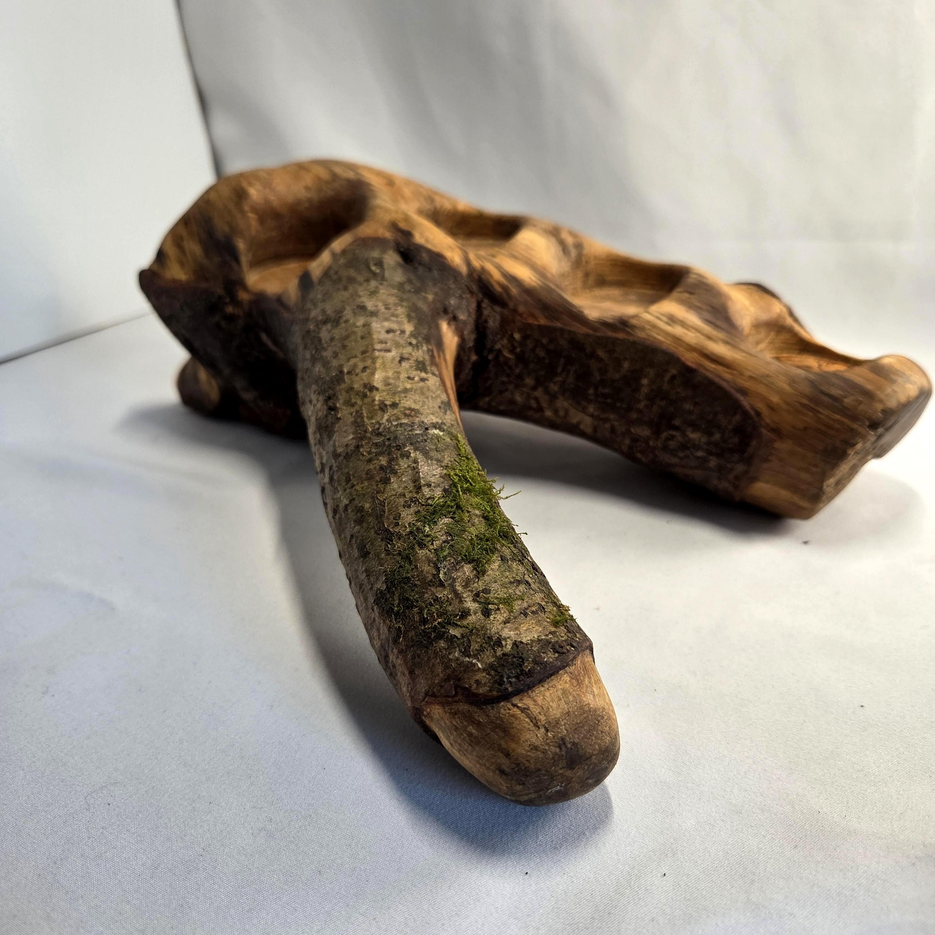 Rustic Tealight Holder, made in Wotton-under-Edge, Gloucestershire, by Bough & Burrow - View 3